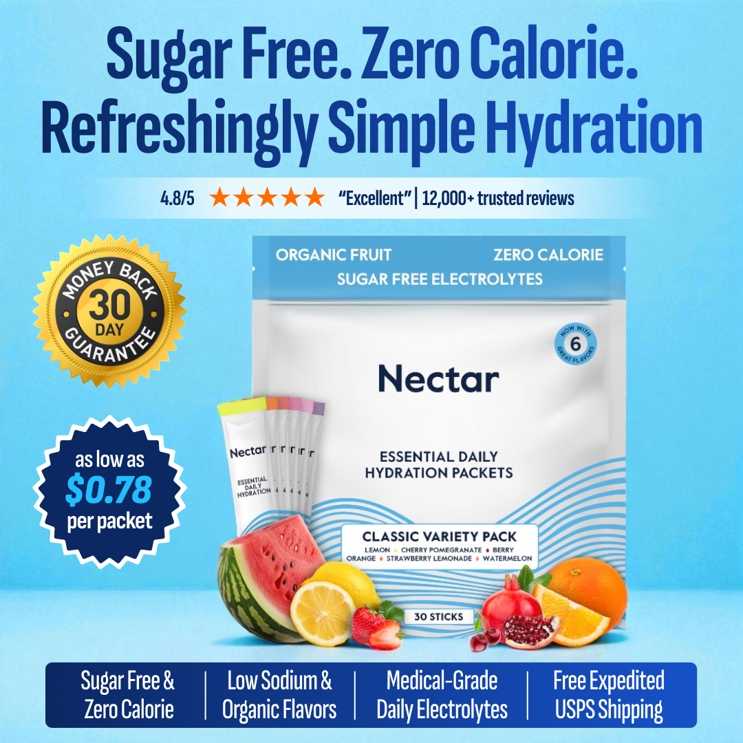 Nectar Essential Daily Hydration product packaging